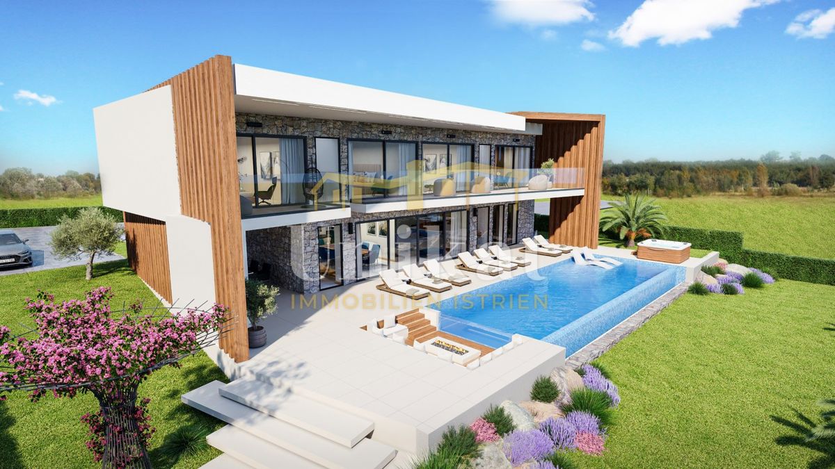 Villa di lusso con vista mare - piscina a sfioro